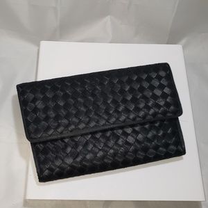 Vintage Whiting and Davis clutch/shoulder bag